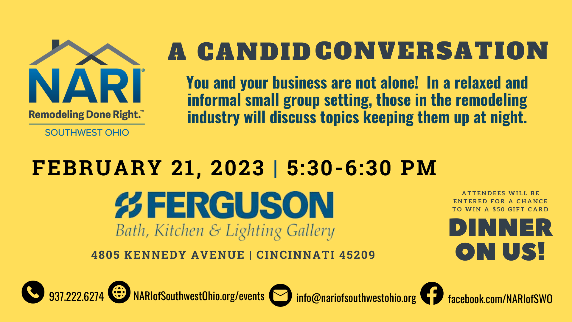 Candid Conversations In-Person | NARI of Southwest Ohio